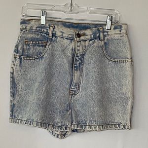 VTG 80s Nino Valentino Denim Shorts